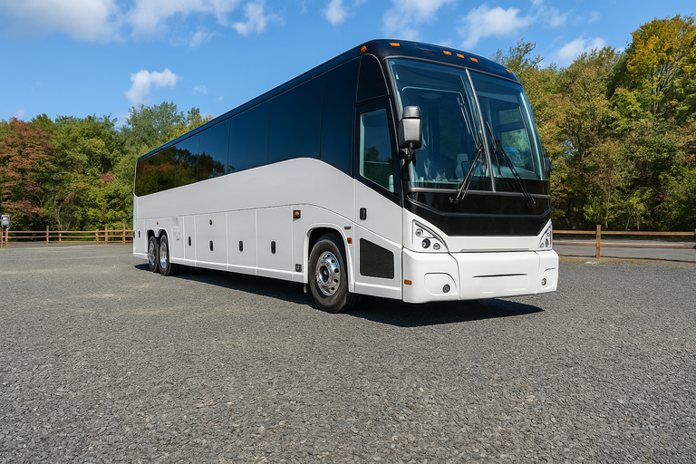 Asheville Coach Bus Service 56 Passenger Coach Bus
