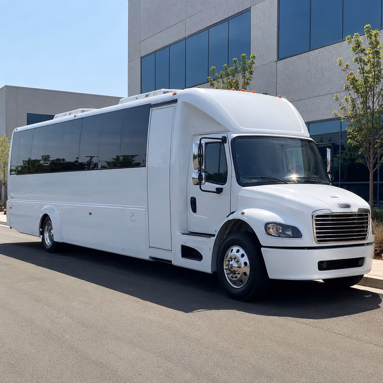 asheville 25 passenger party bus