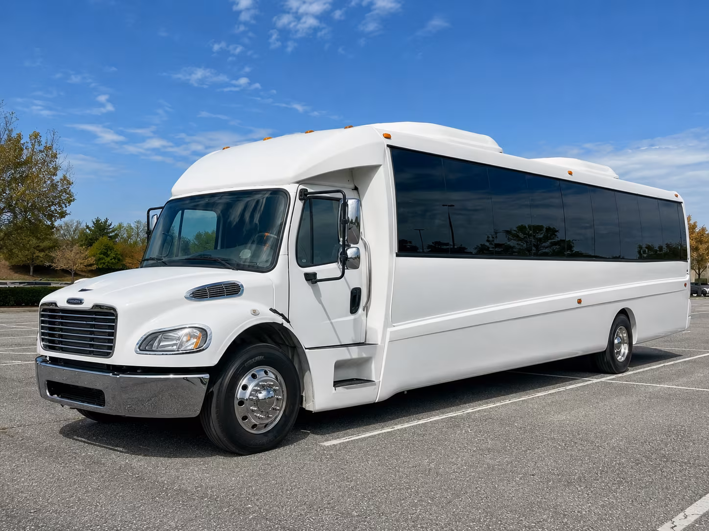 asheville 30 passenger party bus