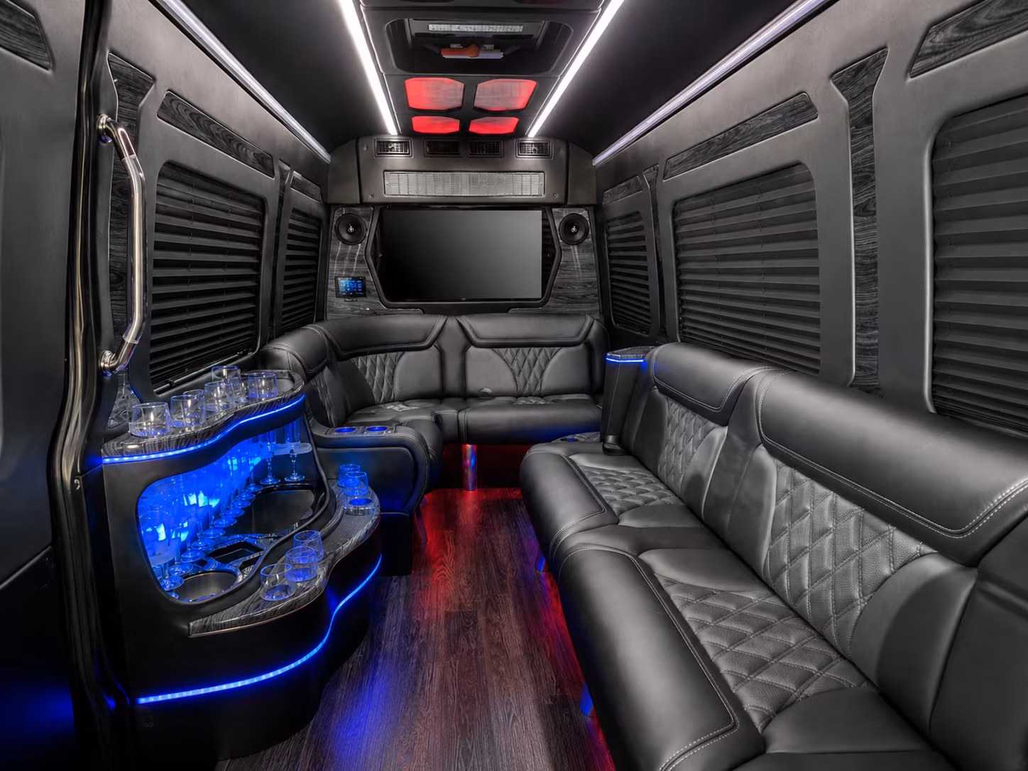 asheville sprinter limousine inside