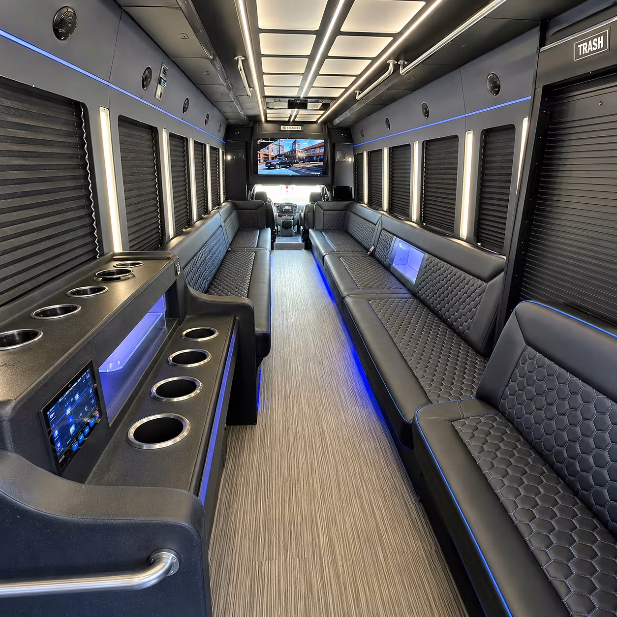 asheville wedding party bus rental