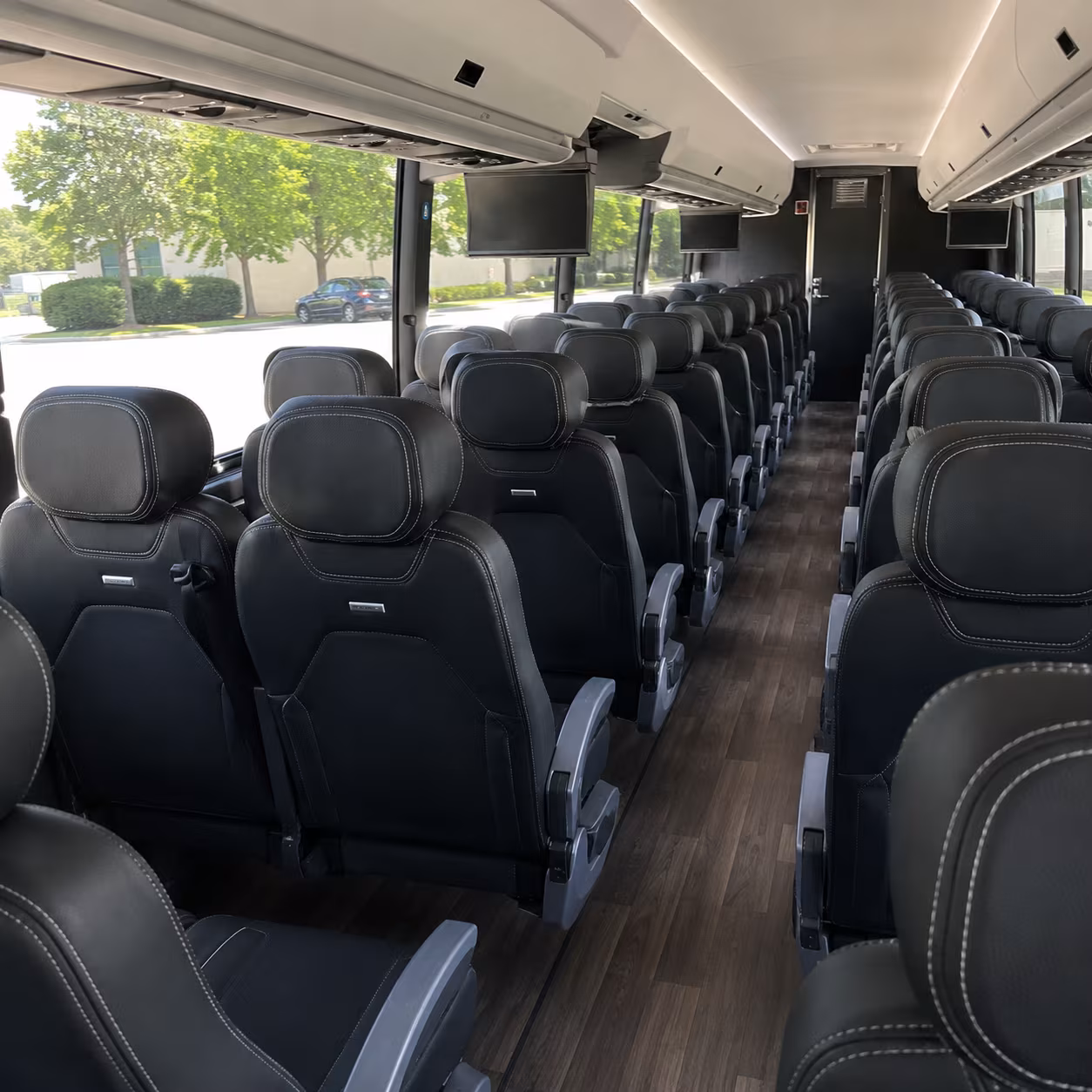 asheville wedding transportation onboard seating