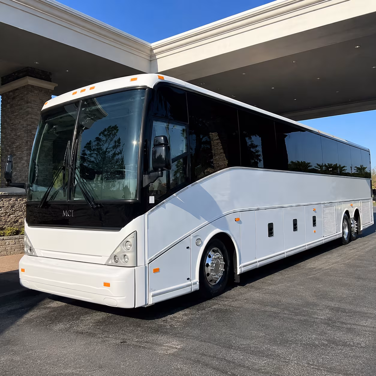 bus rental options for asheville trips