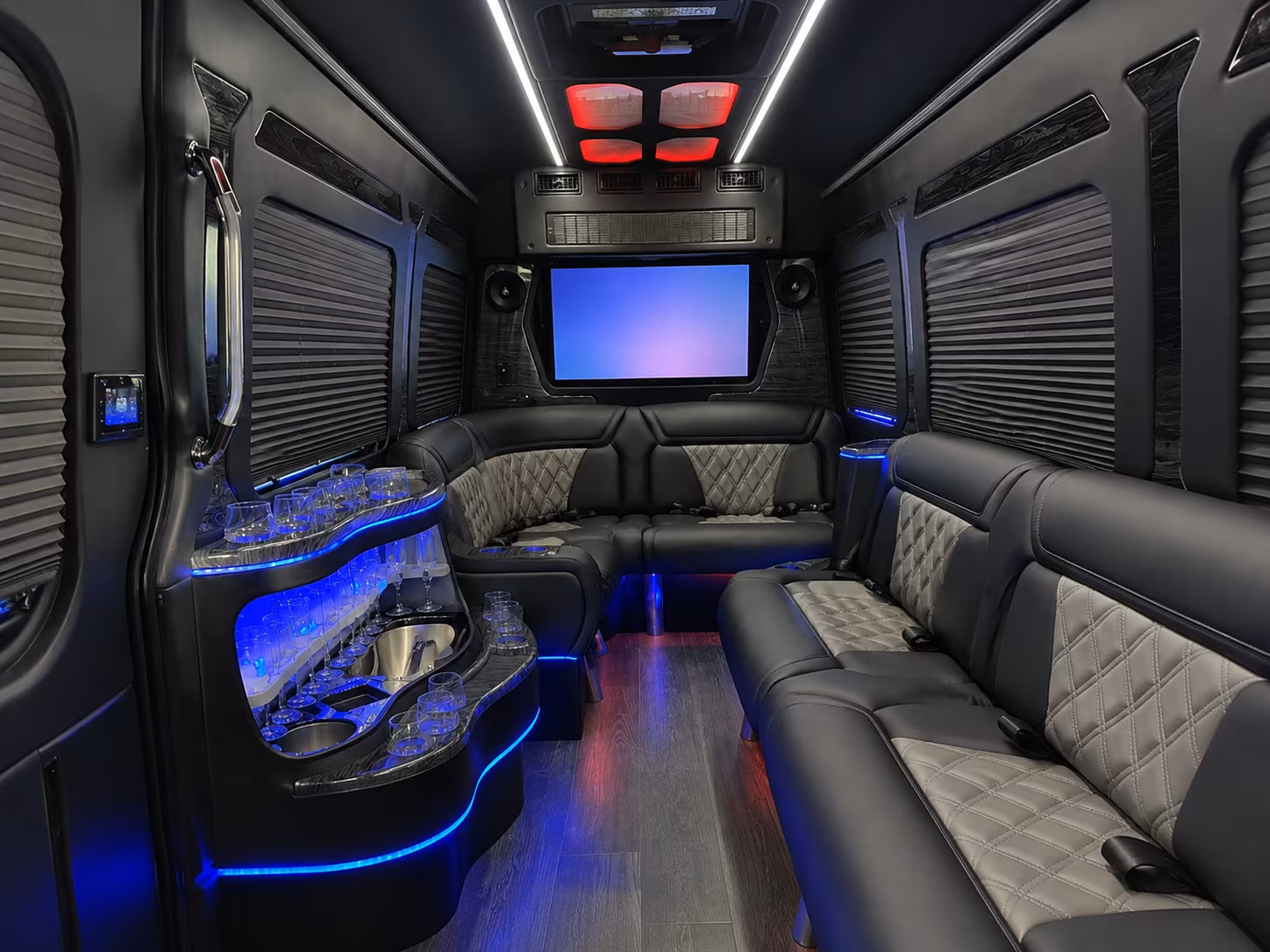 bus rentals for government training events and conferences near asheville