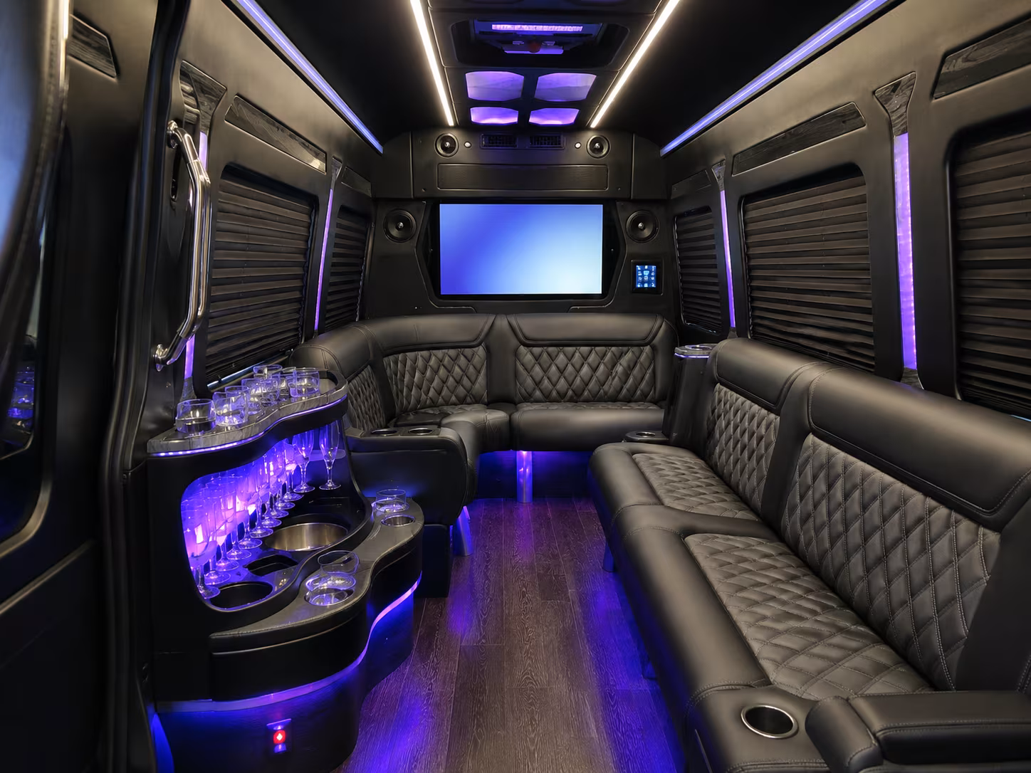 bus rentals for music festival weekends near asheville