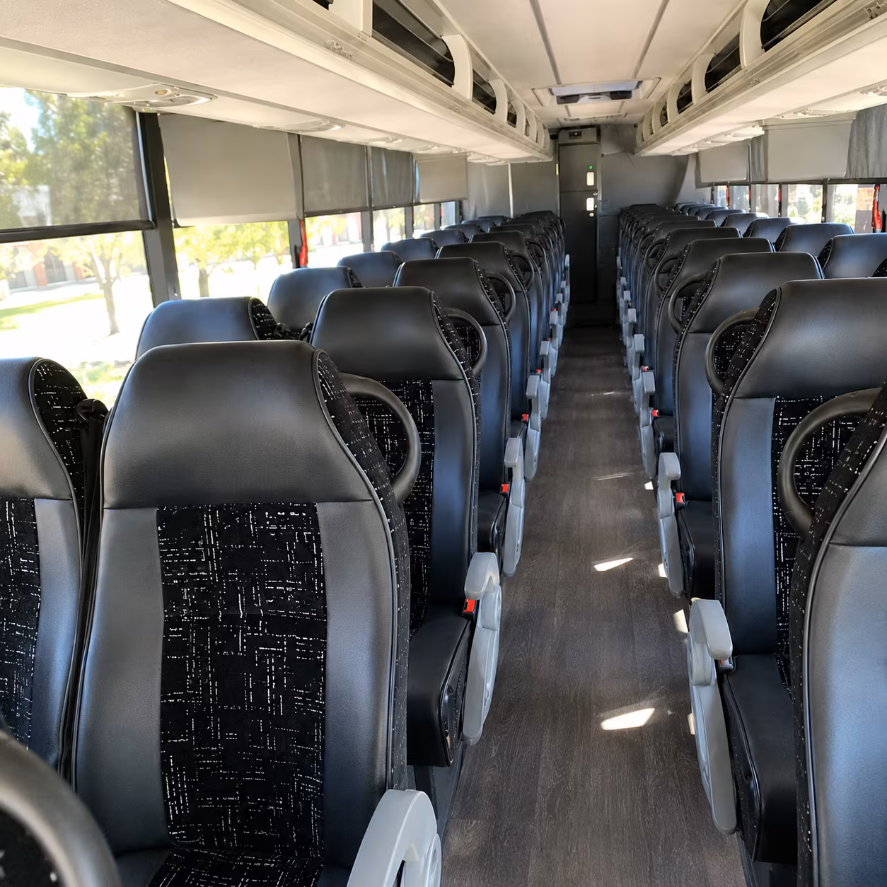 charter buses for asheville wedding guests arriving from out of town