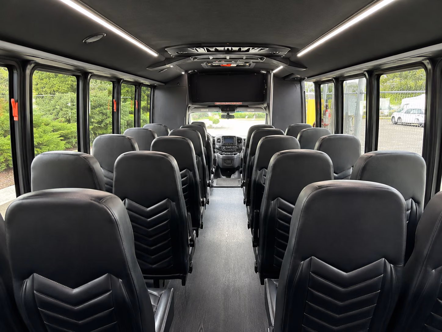 charter buses for large prom groups and school prom shuttles in asheville