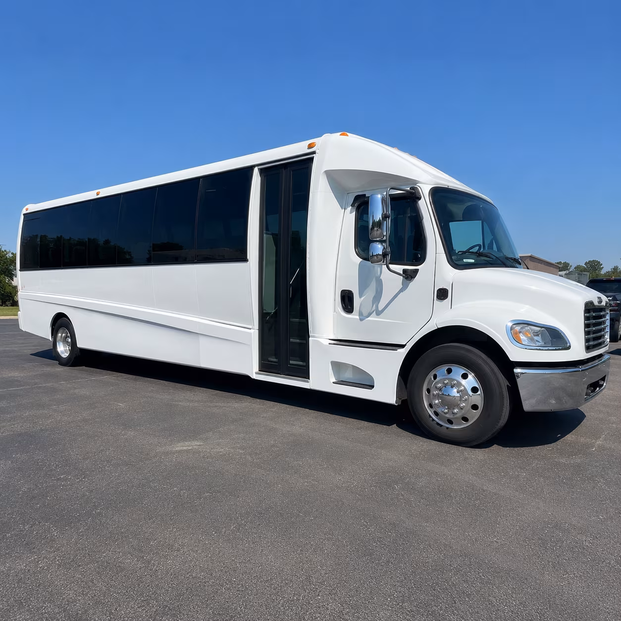 corporate airport transfer buses at asheville regional airport avl