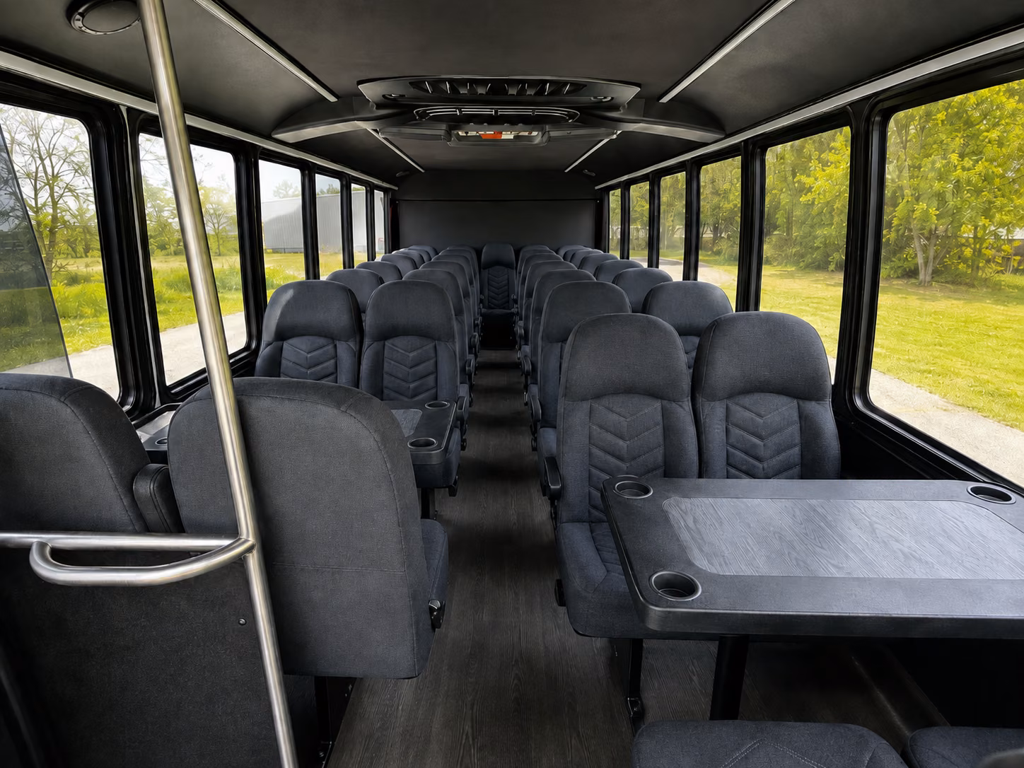long distance charter buses from asheville to charlotte sporting events