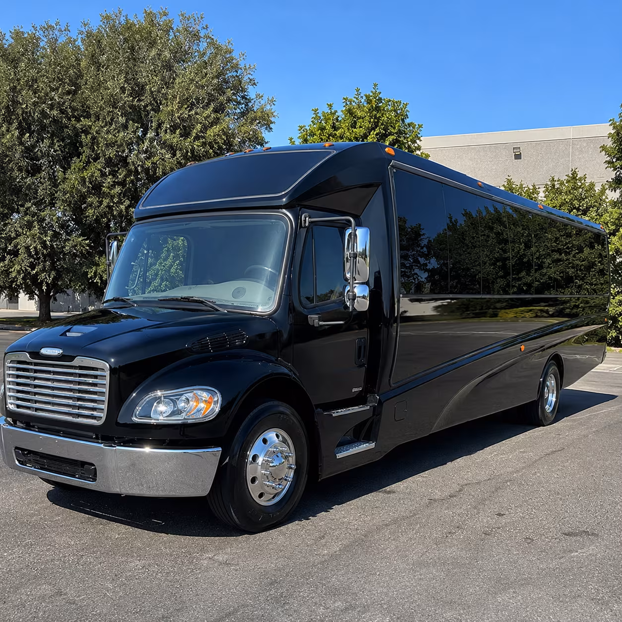 shuttle buses for weekly worship services in asheville